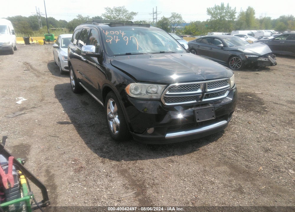 2012 DODGE DURANGO CITADEL VIN: 1C4RDJEG3CC104430