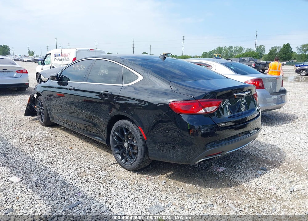 2015 CHRYSLER 200 C VIN: 1C3CCCEG8FN553474