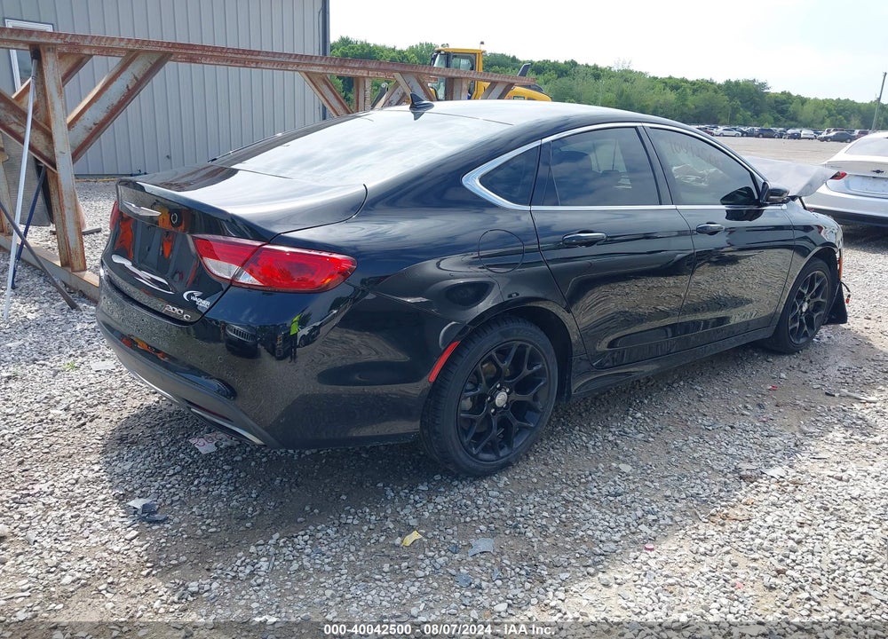 2015 CHRYSLER 200 C VIN: 1C3CCCEG8FN553474