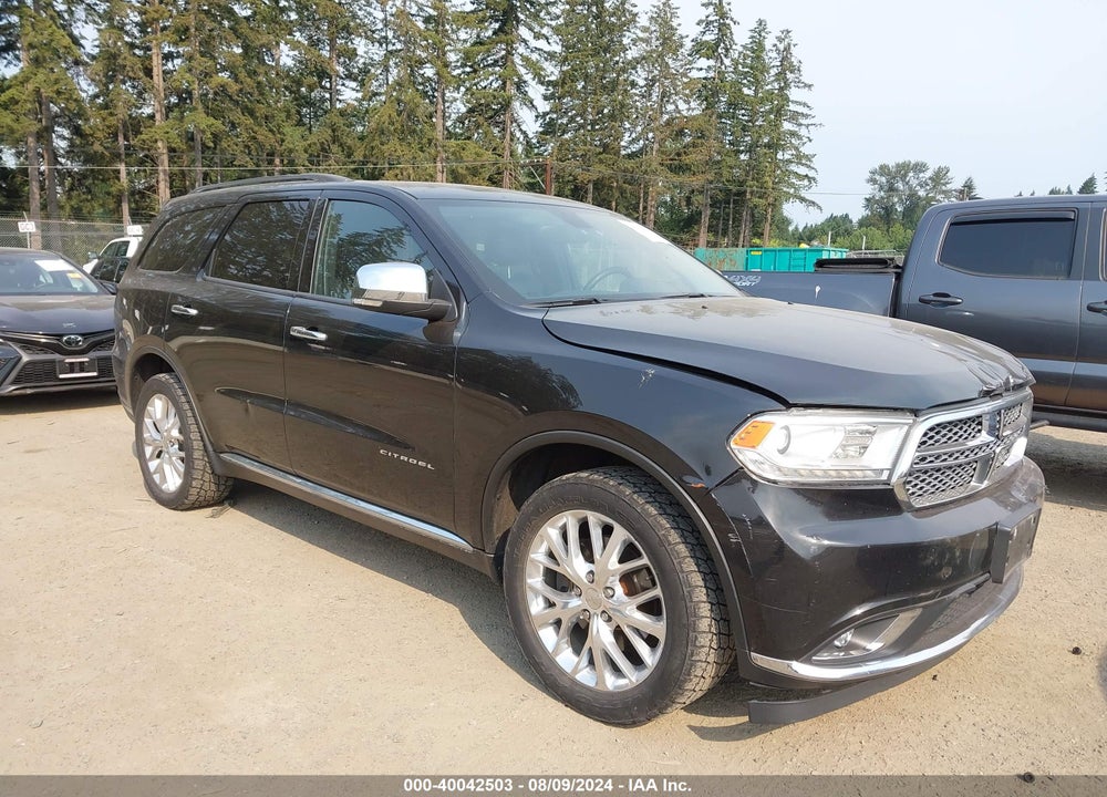 2015 DODGE DURANGO CITADEL VIN: 1C4RDJEG5FC245522