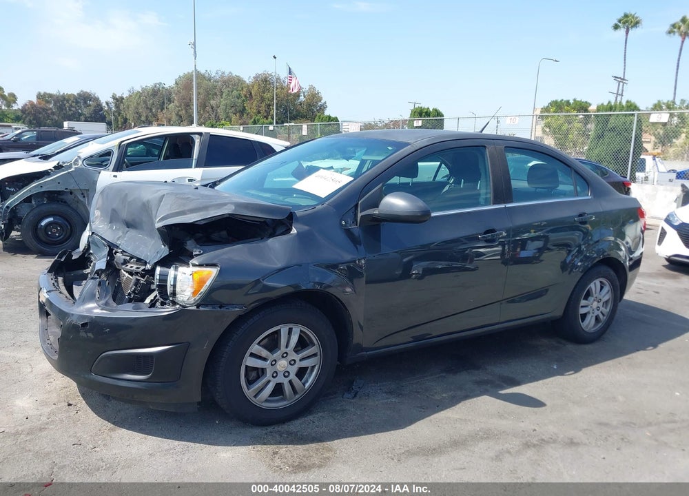 2014 CHEVROLET SONIC LT AUTO VIN: 1G1JC5SG0E4108405
