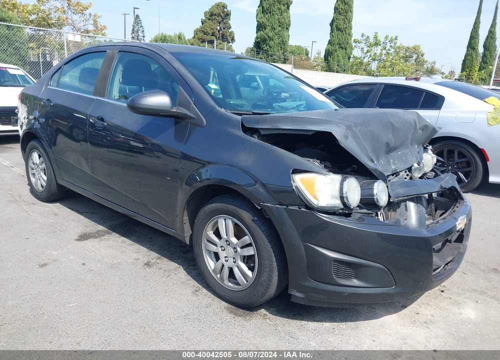 2014 CHEVROLET SONIC LT AUTO VIN: 1G1JC5SG0E4108405