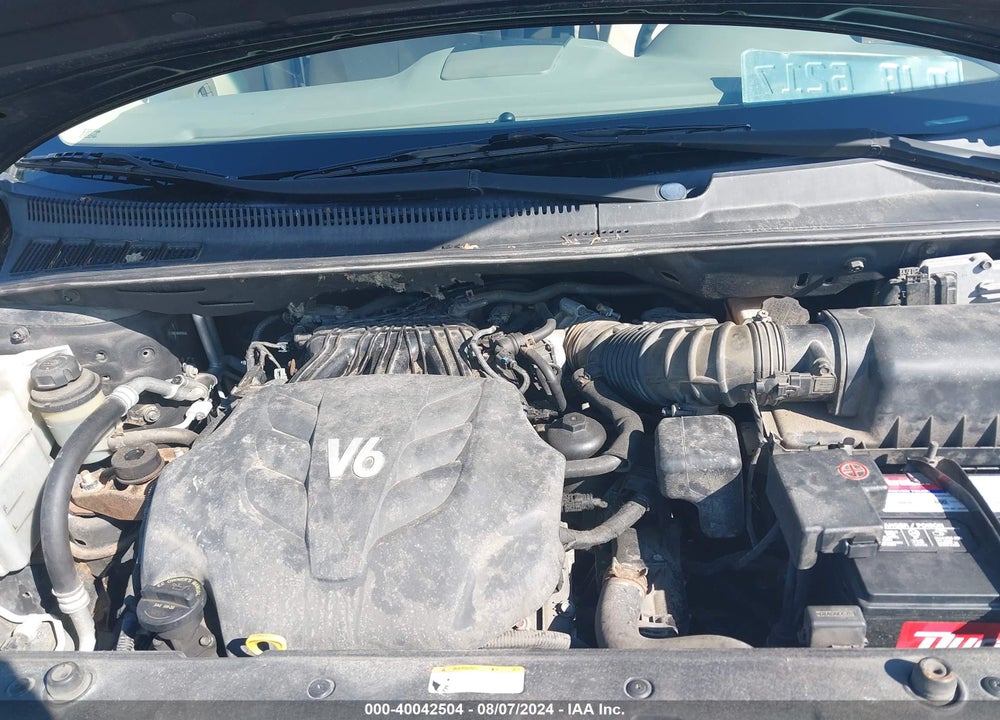 2012 KIA SEDONA VIN: KNDMG4C72C6505195