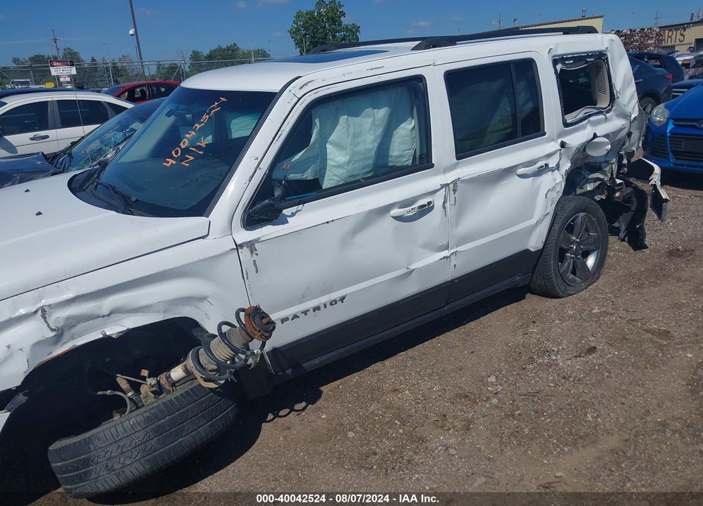 2015 JEEP PATRIOT HIGH ALTITUDE EDITION VIN: 1C4NJRFB7FD168705