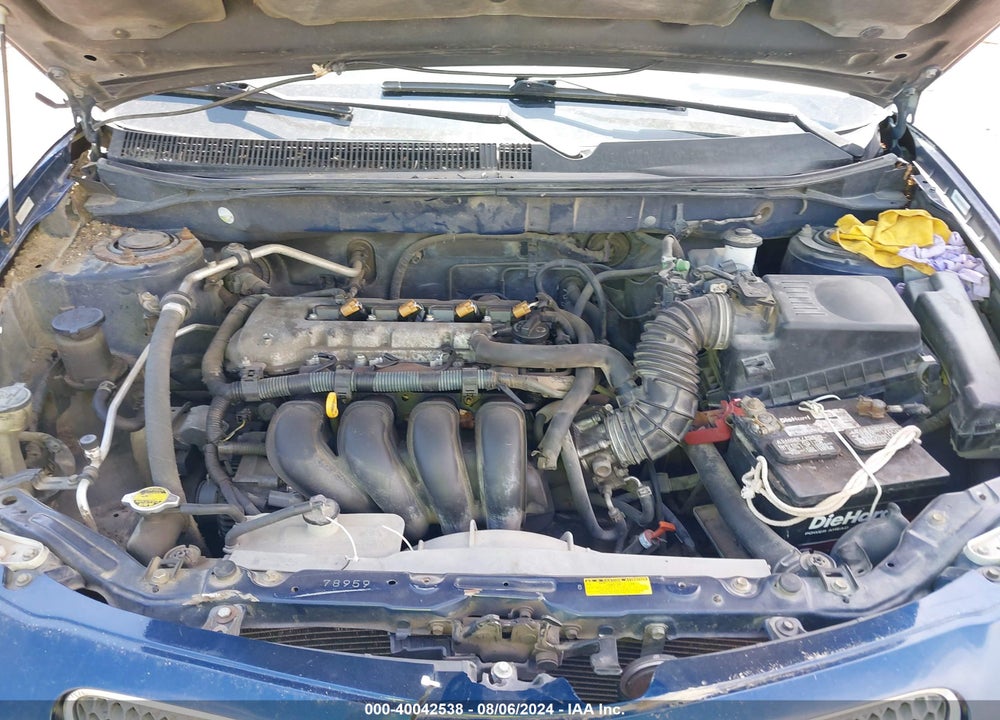2005 PONTIAC VIBE VIN: 5Y2SL63815Z438629