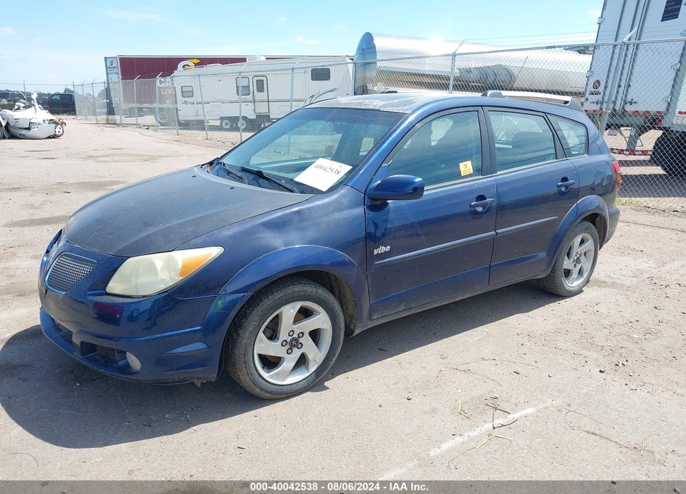 2005 PONTIAC VIBE VIN: 5Y2SL63815Z438629