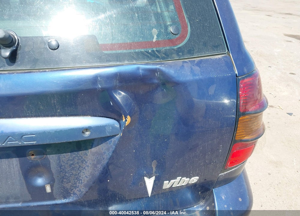 2005 PONTIAC VIBE VIN: 5Y2SL63815Z438629