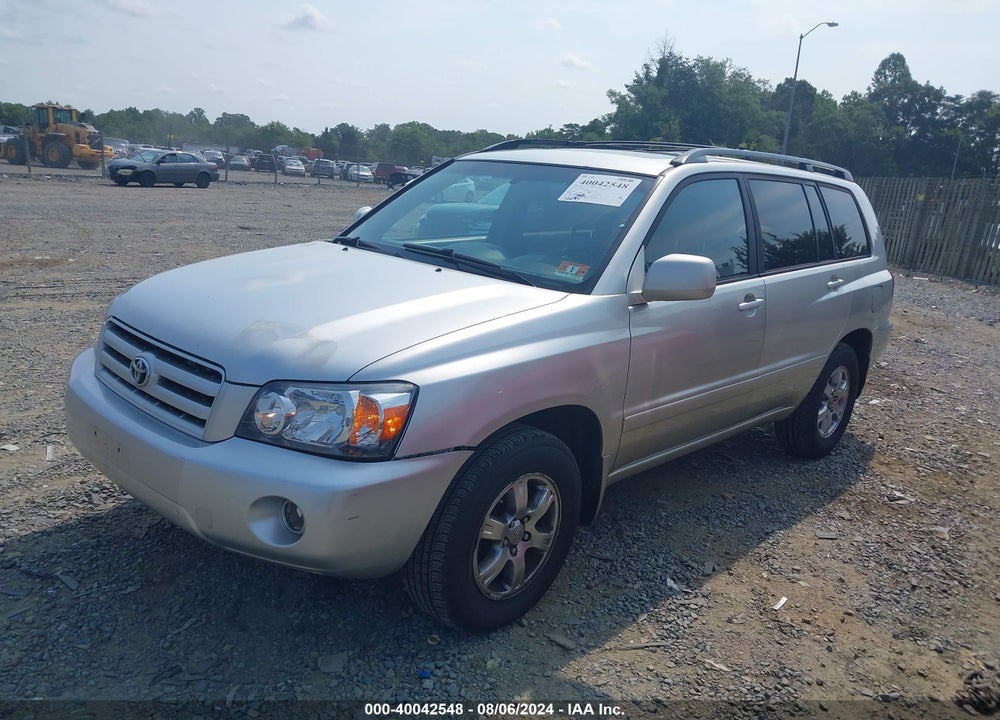 2005 TOYOTA HIGHLANDER V6 VIN: JTEEP21A150077354