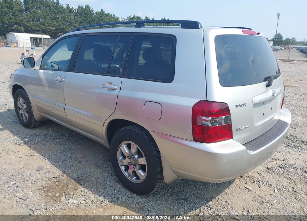 2005 TOYOTA HIGHLANDER V6 VIN: JTEEP21A150077354