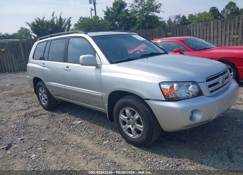 2005 TOYOTA HIGHLANDER V6 VIN: JTEEP21A150077354