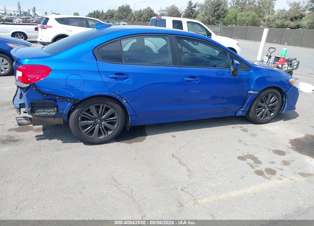 2015 SUBARU WRX PREMIUM VIN: JF1VA1D65F8816743