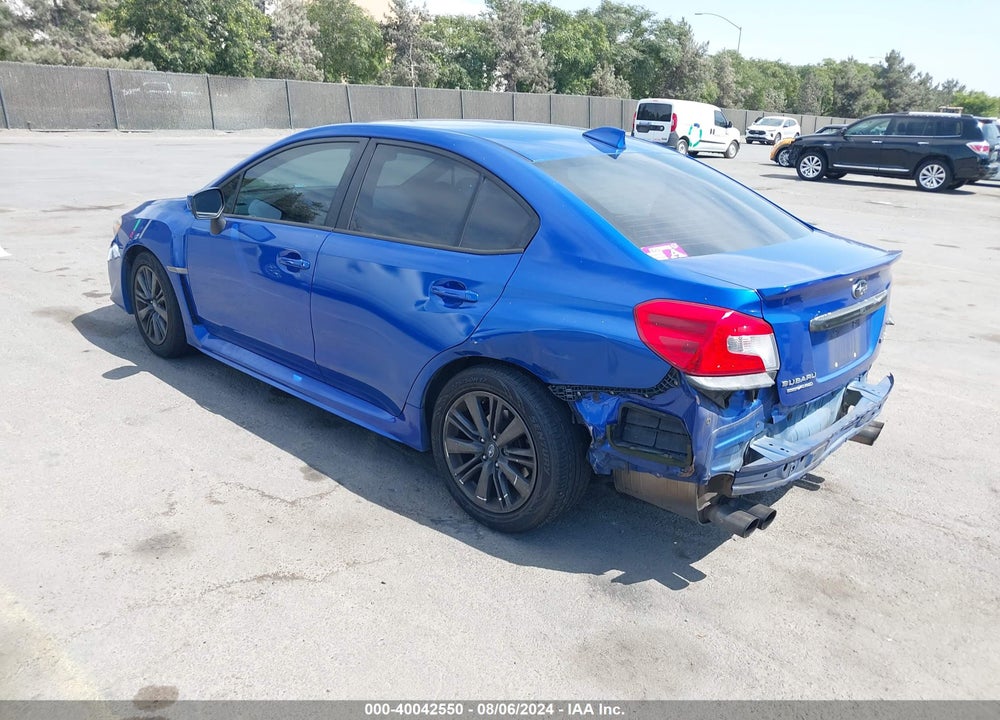 2015 SUBARU WRX PREMIUM VIN: JF1VA1D65F8816743