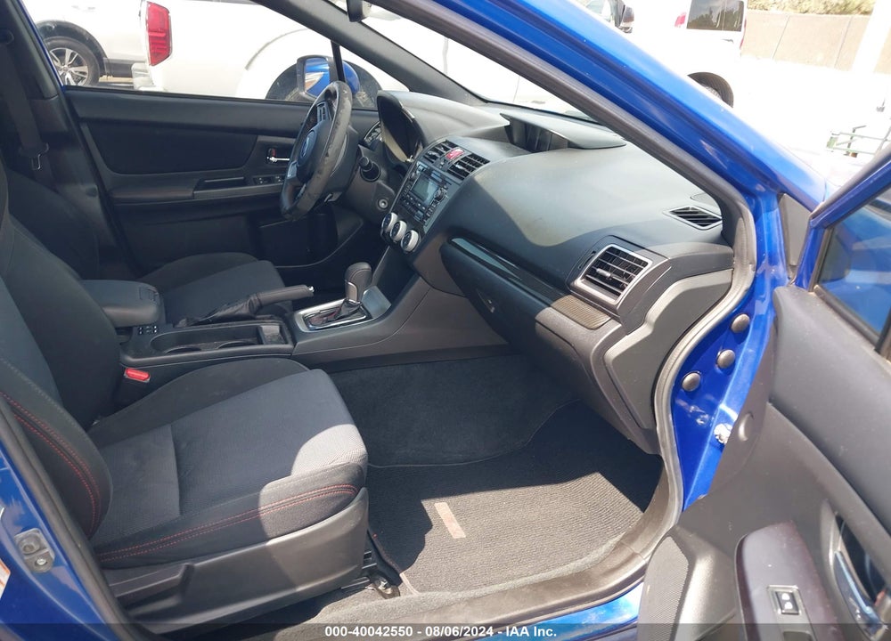 2015 SUBARU WRX PREMIUM VIN: JF1VA1D65F8816743
