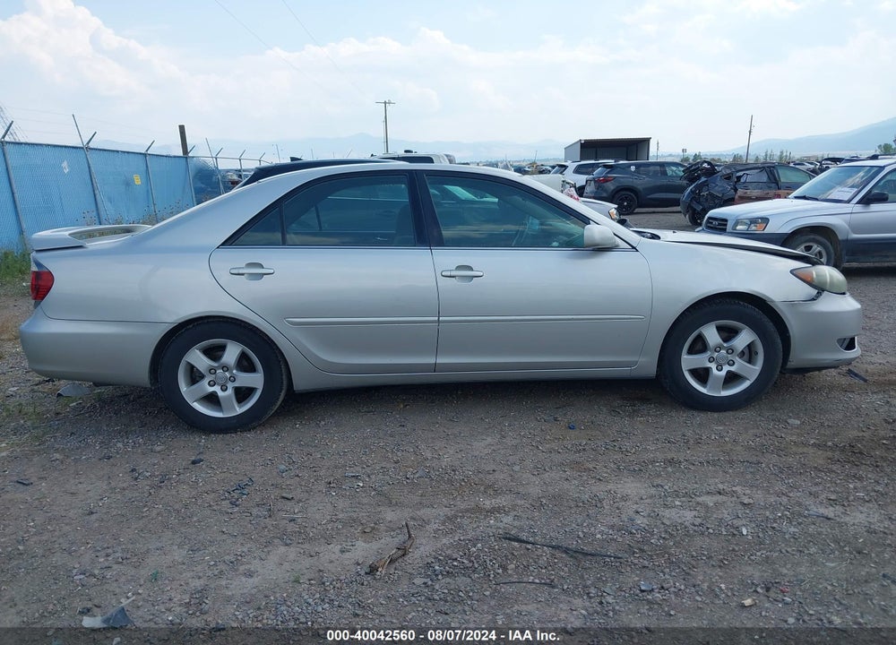 2006 TOYOTA CAMRY SE VIN: 4T1BE30K06U668326