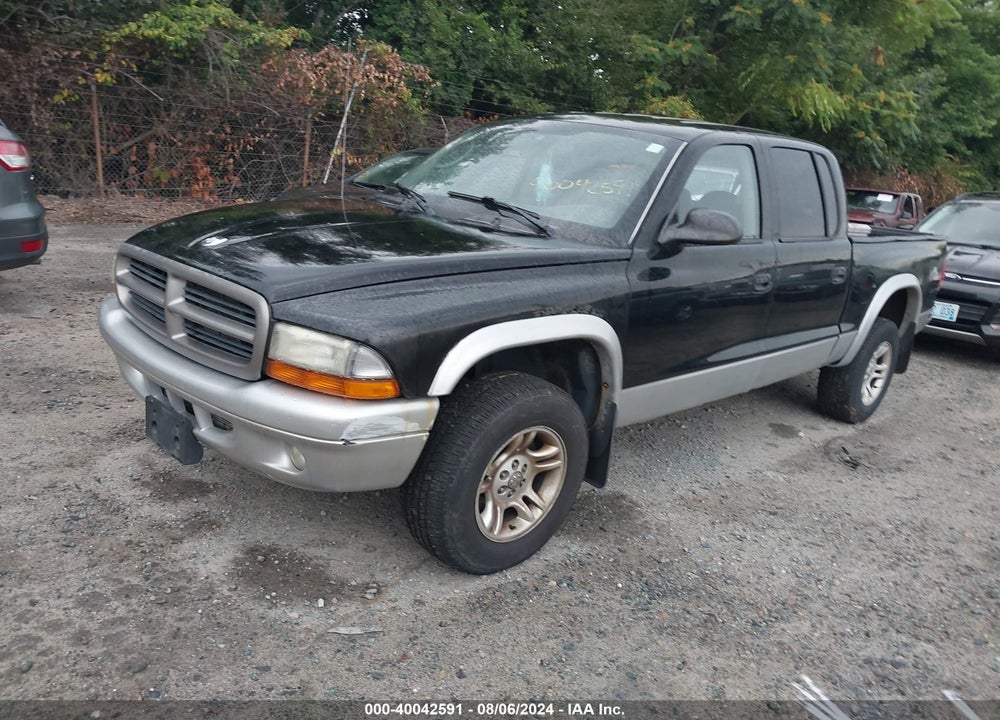 2004 DODGE DAKOTA SLT VIN: 1D7HG48N74S590543