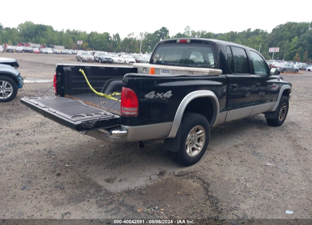 2004 DODGE DAKOTA SLT VIN: 1D7HG48N74S590543