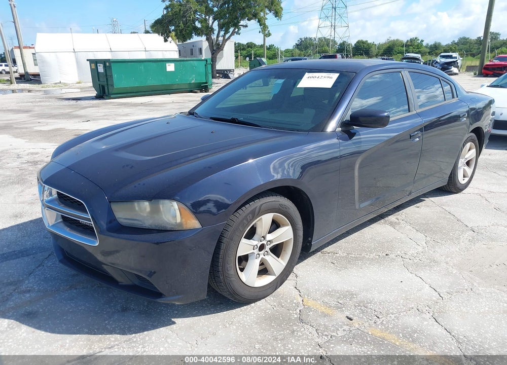 2012 DODGE CHARGER SE VIN: 2C3CDXBG4CH178809