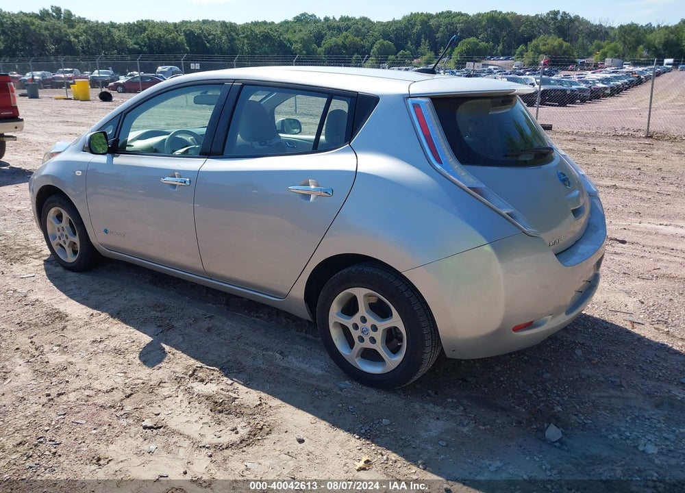 2012 NISSAN LEAF SV VIN: JN1AZ0CP4CT023144