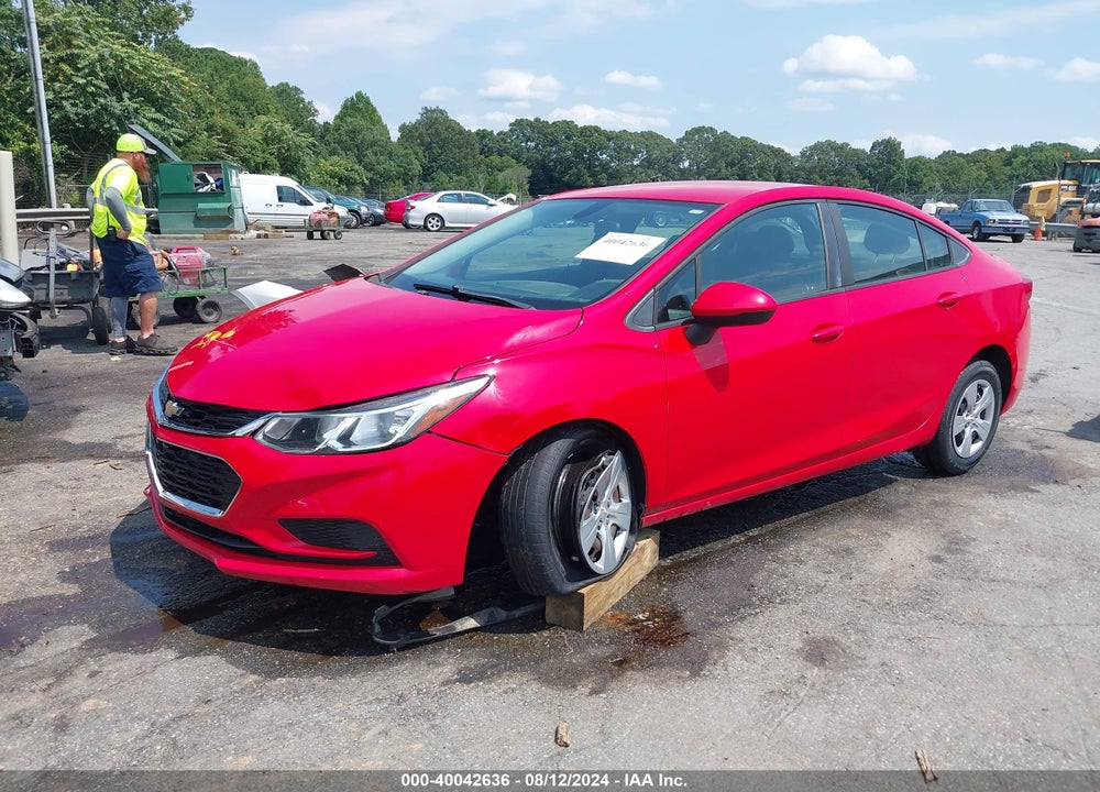 2017 CHEVROLET CRUZE LS AUTO VIN: 1G1BC5SM3H7262183