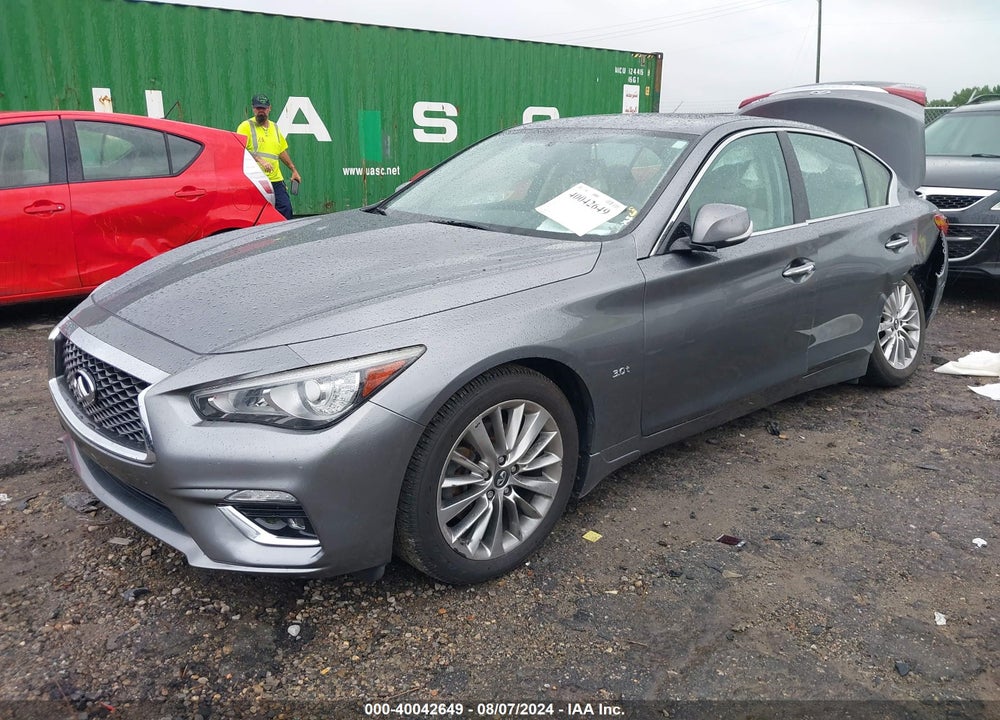 2018 INFINITI Q50 3.0T LUXE VIN: JN1EV7AR7JM435236