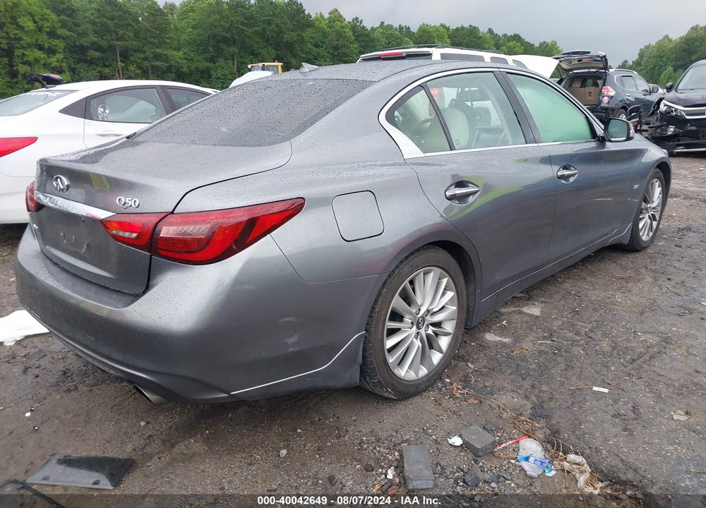 2018 INFINITI Q50 3.0T LUXE VIN: JN1EV7AR7JM435236