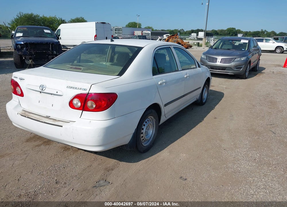 2005 TOYOTA COROLLA CE VIN: 1NXBR32E15Z548366