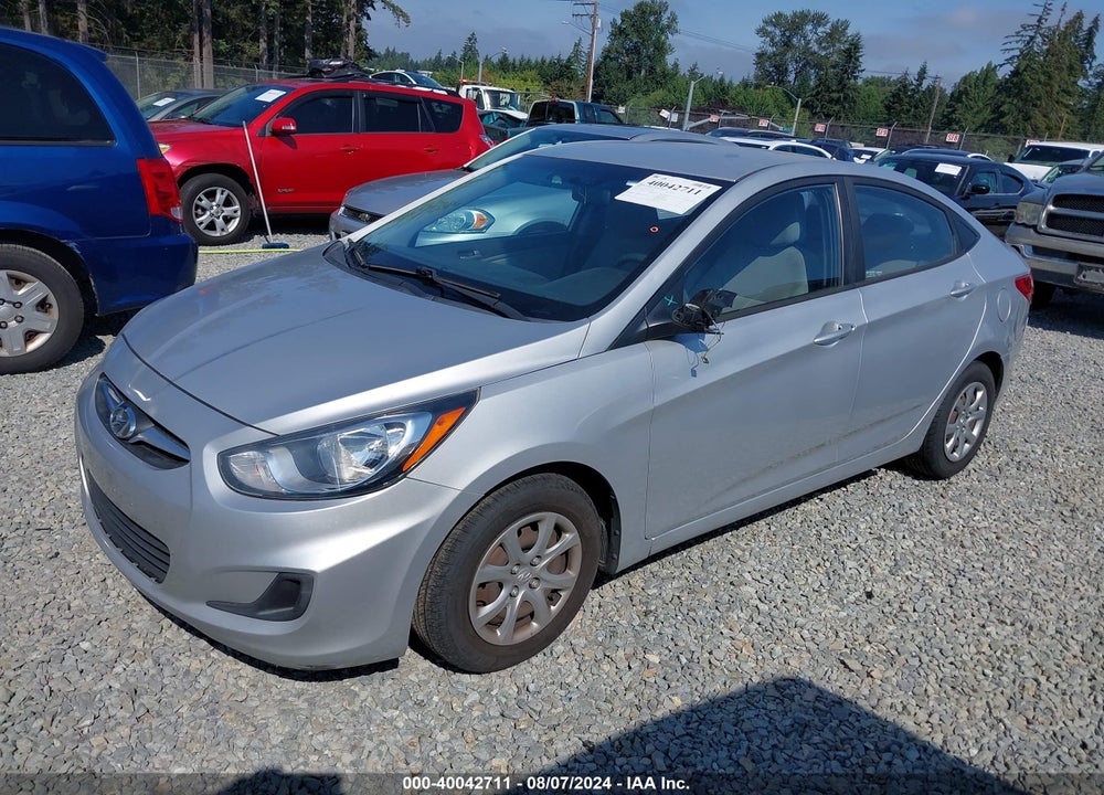 2013 HYUNDAI ACCENT GLS VIN: KMHCT4AE3DU541642