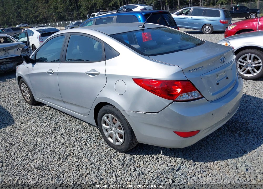 2013 HYUNDAI ACCENT GLS VIN: KMHCT4AE3DU541642