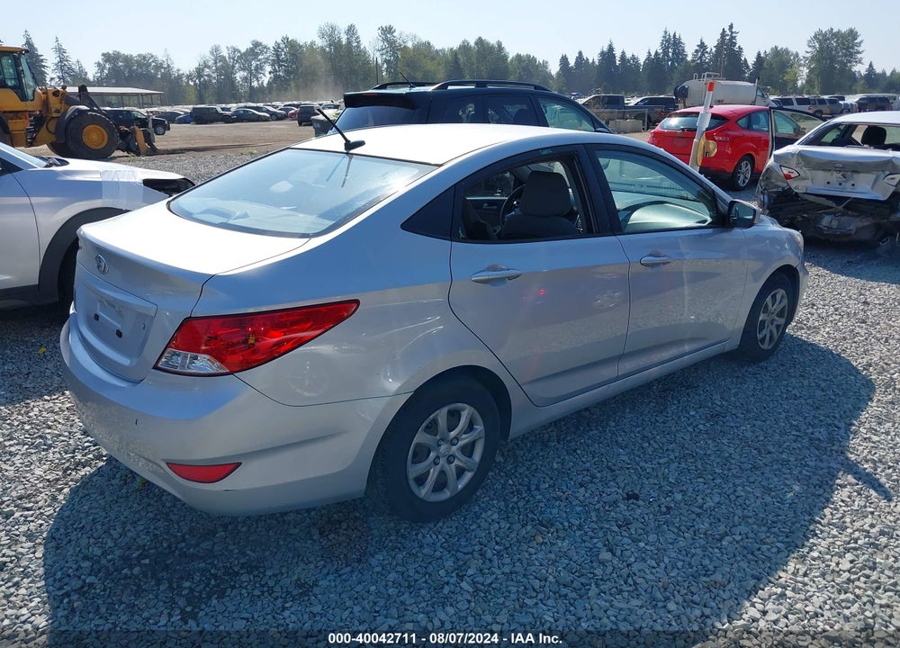 2013 HYUNDAI ACCENT GLS VIN: KMHCT4AE3DU541642