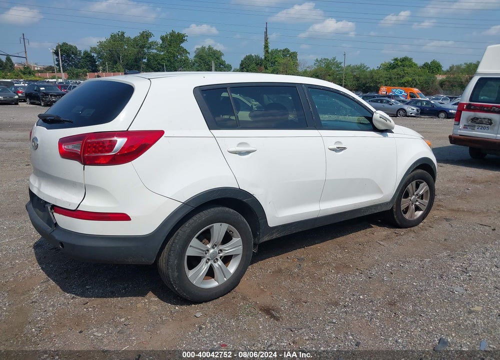 2012 KIA SPORTAGE LX VIN: KNDPB3A24C7315857