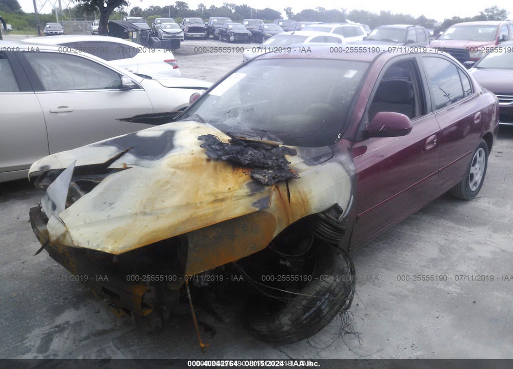 2002 HYUNDAI ELANTRA GLS VIN: KMHDN45D92U440232
