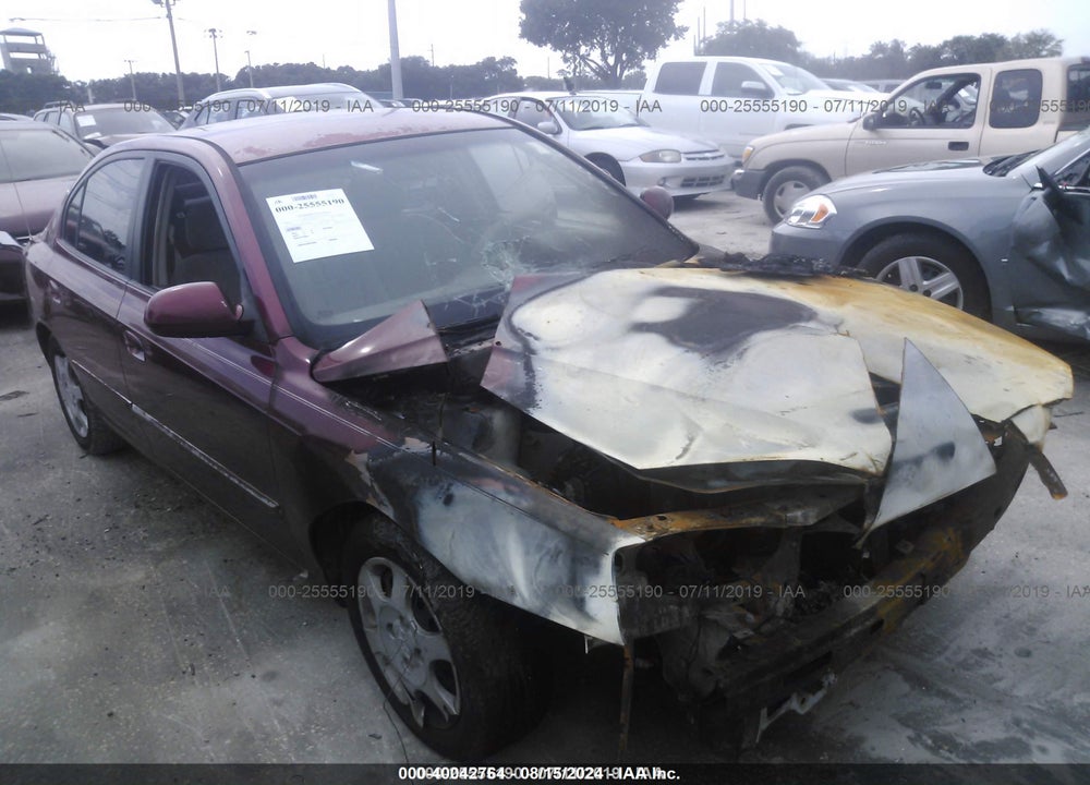 2002 HYUNDAI ELANTRA GLS VIN: KMHDN45D92U440232
