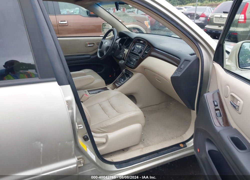 2002 TOYOTA HIGHLANDER LIMITED V6 VIN: JTEHF21A120090682