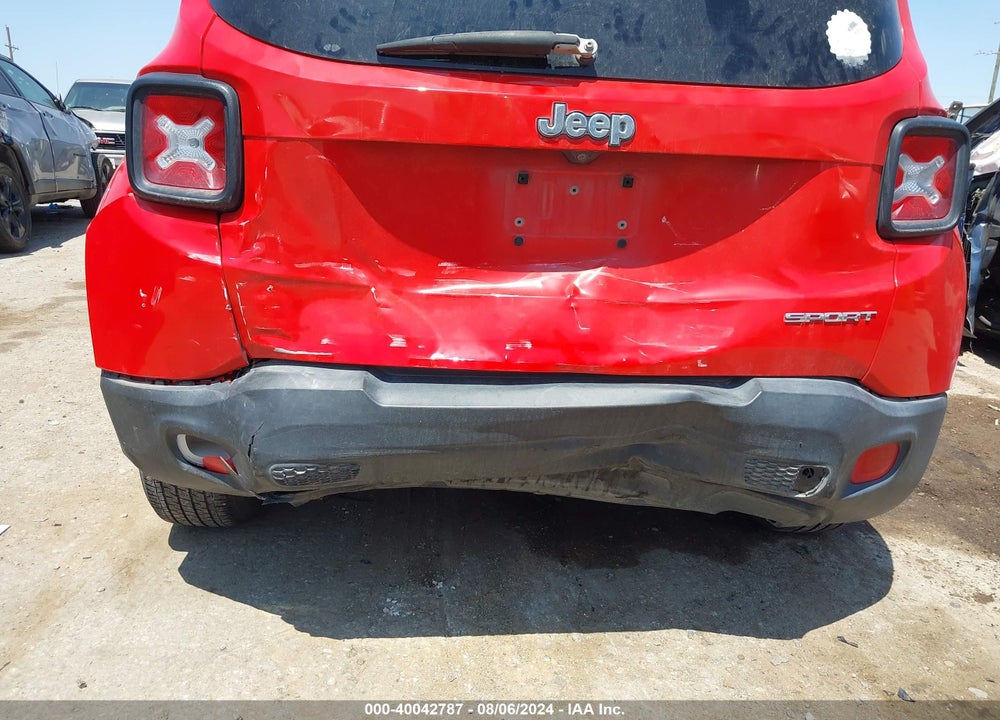 2017 JEEP RENEGADE SPORT FWD VIN: ZACCJAAB2HPF69342