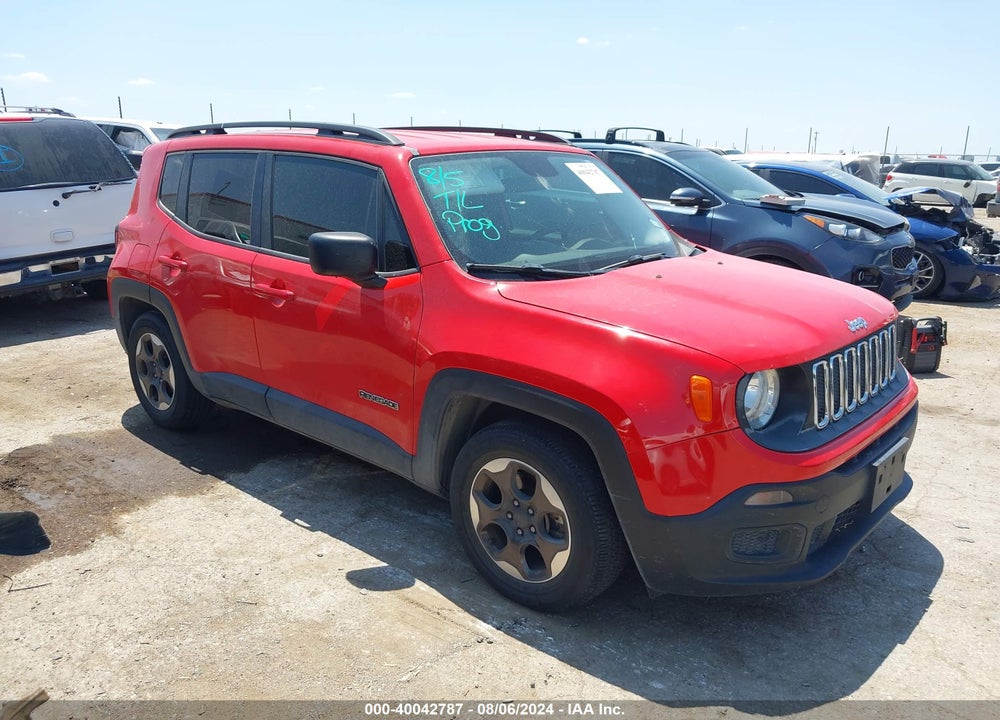 2017 JEEP RENEGADE SPORT FWD VIN: ZACCJAAB2HPF69342