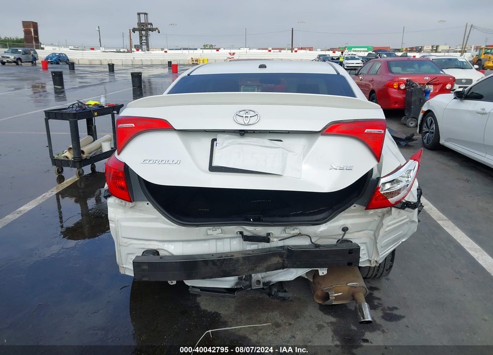 2017 TOYOTA COROLLA XSE VIN: 5YFBURHE9HP619635