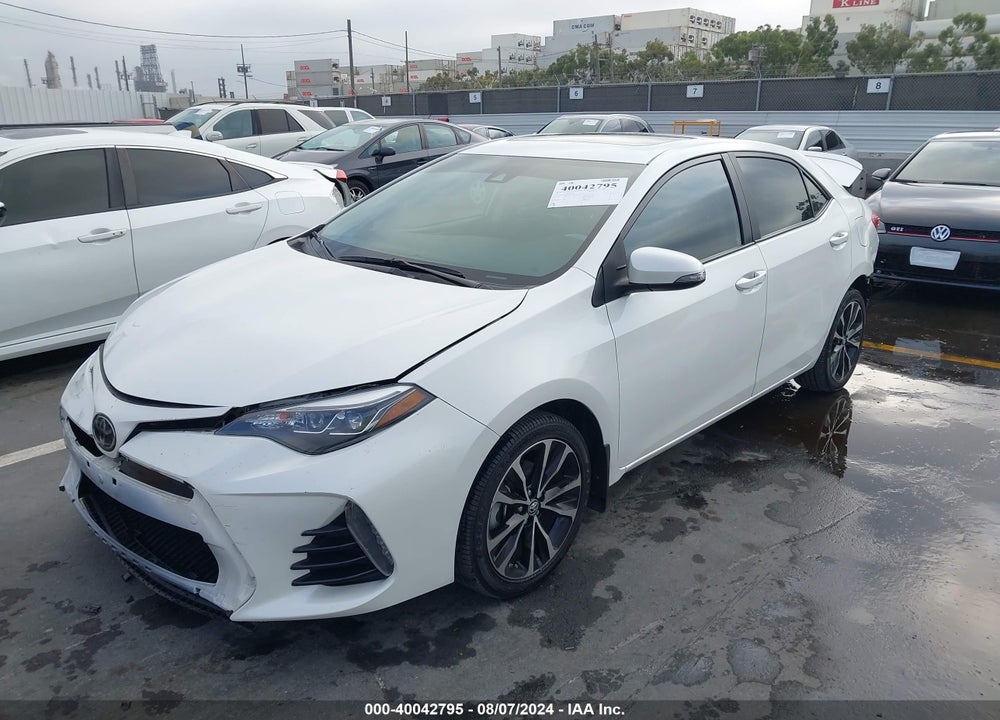 2017 TOYOTA COROLLA XSE VIN: 5YFBURHE9HP619635