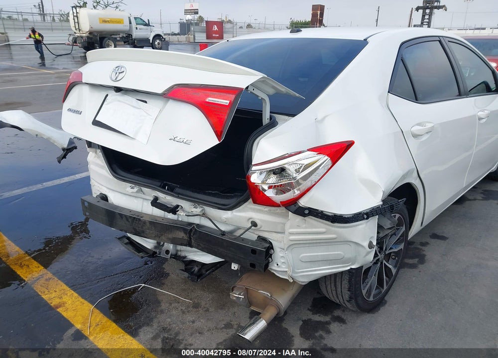 2017 TOYOTA COROLLA XSE VIN: 5YFBURHE9HP619635
