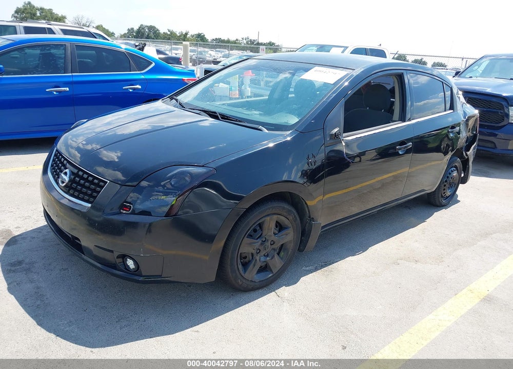 2008 NISSAN SENTRA 2.0S VIN: 3N1AB61E68L709853