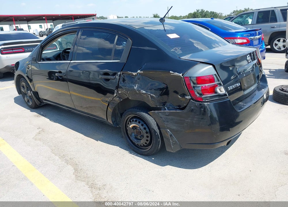 2008 NISSAN SENTRA 2.0S VIN: 3N1AB61E68L709853