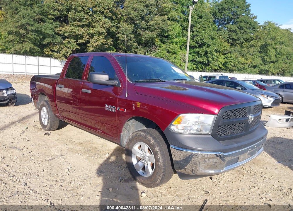 2018 RAM 1500 TRADESMAN 4X4 5'7 BOX VIN: 1C6RR7KM3JS316527