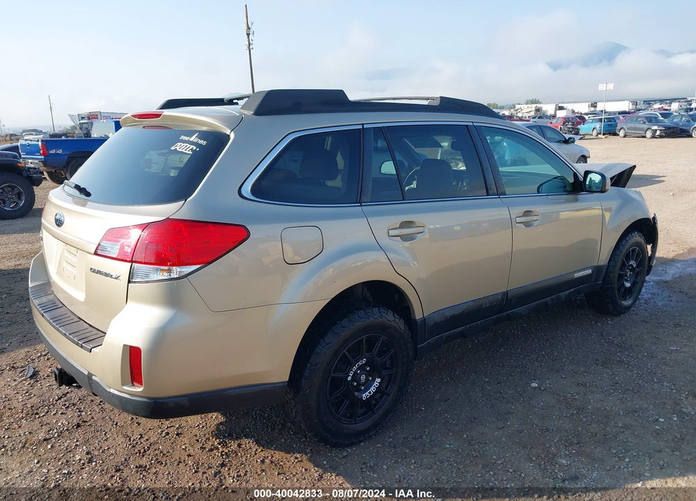 2010 SUBARU OUTBACK 2.5I PREMIUM VIN: 4S4BRCFC2A3350386