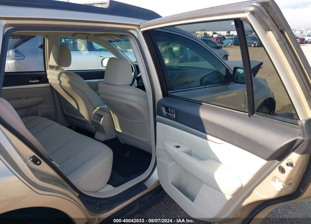 2010 SUBARU OUTBACK 2.5I PREMIUM VIN: 4S4BRCFC2A3350386