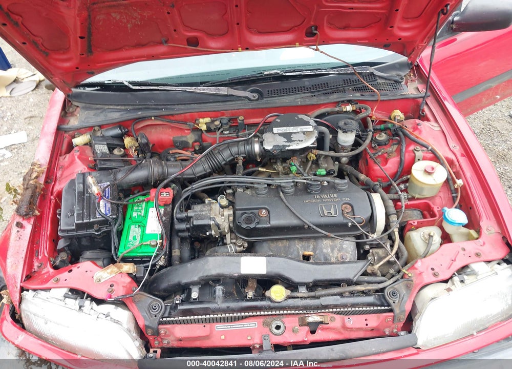 1991 HONDA CIVIC DX VIN: 1HGED3645ML019302