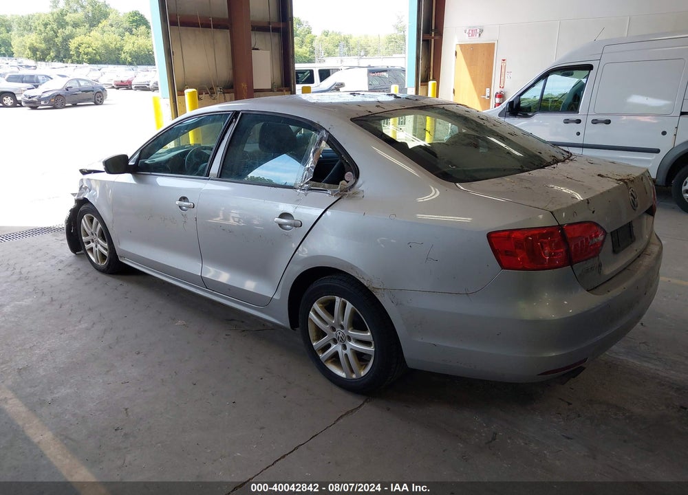 2012 VOLKSWAGEN JETTA 2.0L S VIN: 3VW1K7AJ5CM387786