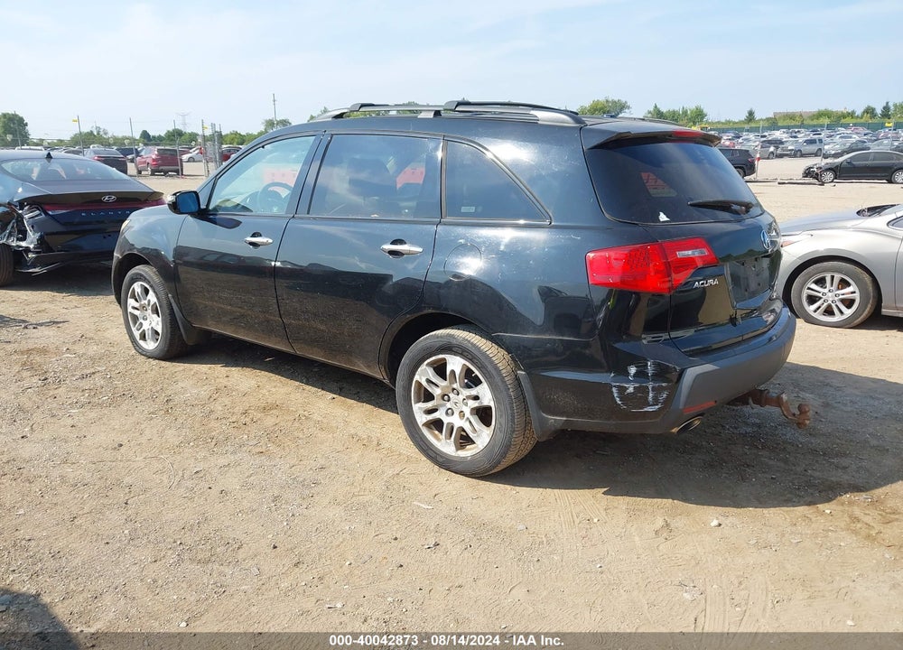 2009 ACURA MDX TECHNOLOGY PACKAGE VIN: 2HNYD28489H532111
