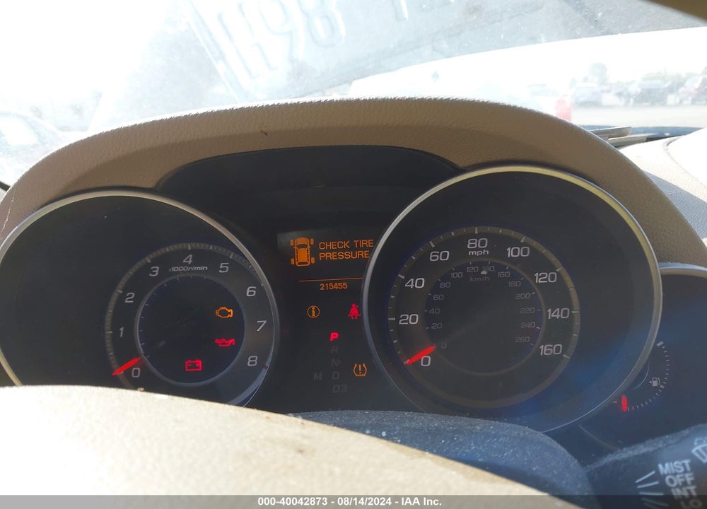 2009 ACURA MDX TECHNOLOGY PACKAGE VIN: 2HNYD28489H532111