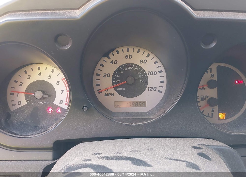 2004 NISSAN XTERRA XE VIN: 5N1ED28T24C650792
