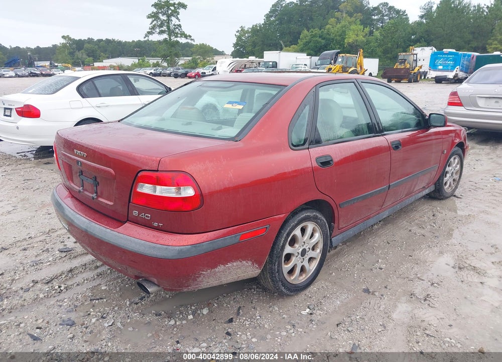 2001 VOLVO S40 A/SPORT EDITION VIN: YV1VS29541F734871