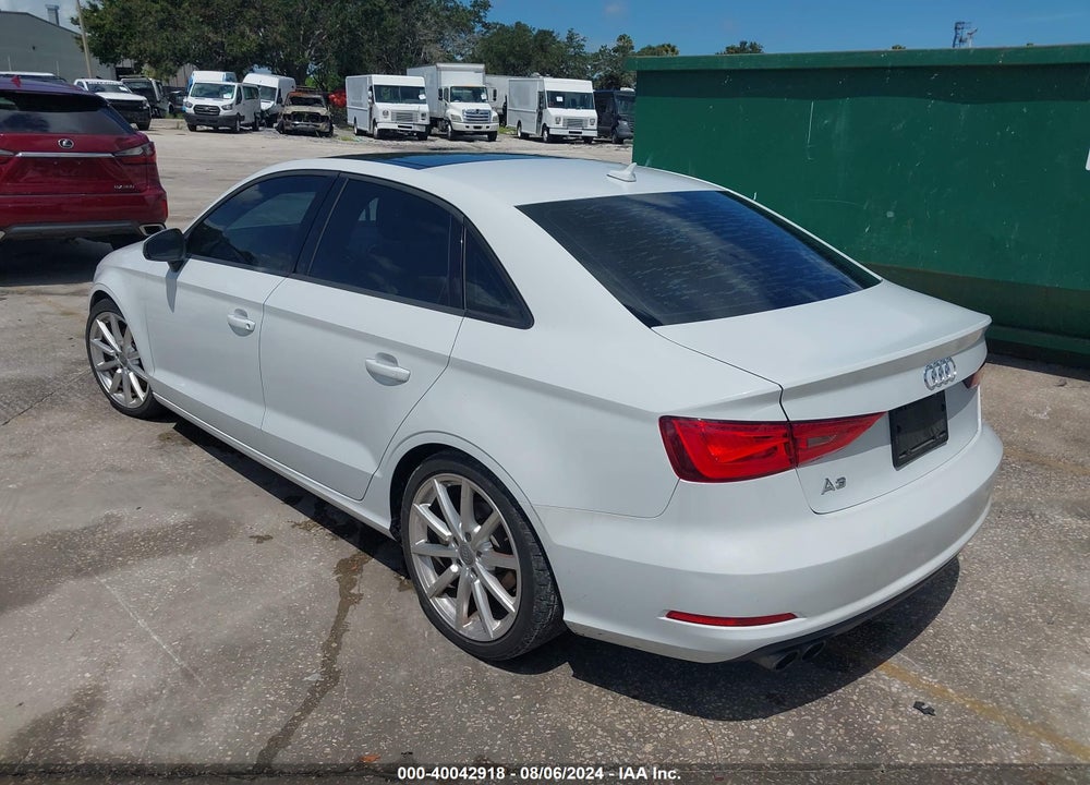 2015 AUDI A3 1.8T PREMIUM VIN: WAUACGFF1F1116954